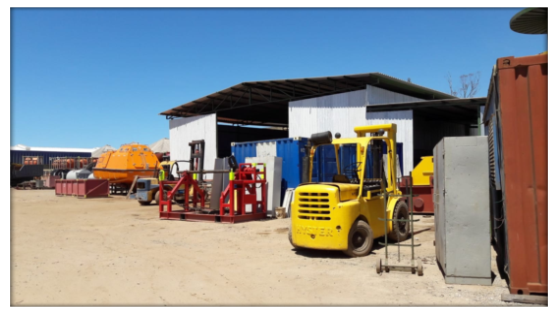 JCL parte externa da área fabril.